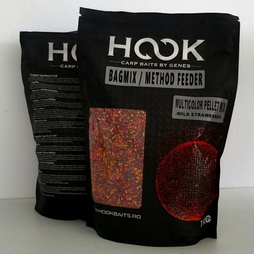Pellet Mix MultiColor Wild Strawberry 2mm (1Kg) - Aller Aqua