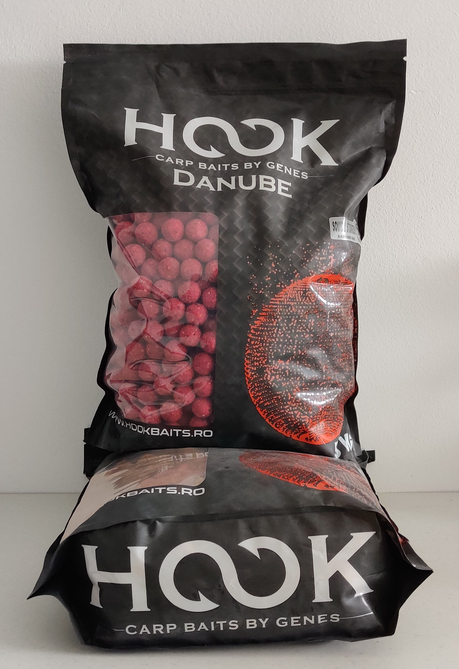 Boilies Tare Birdfood Squid & Strawberry 20mm (Sac 5Kg) - Imagine 4
