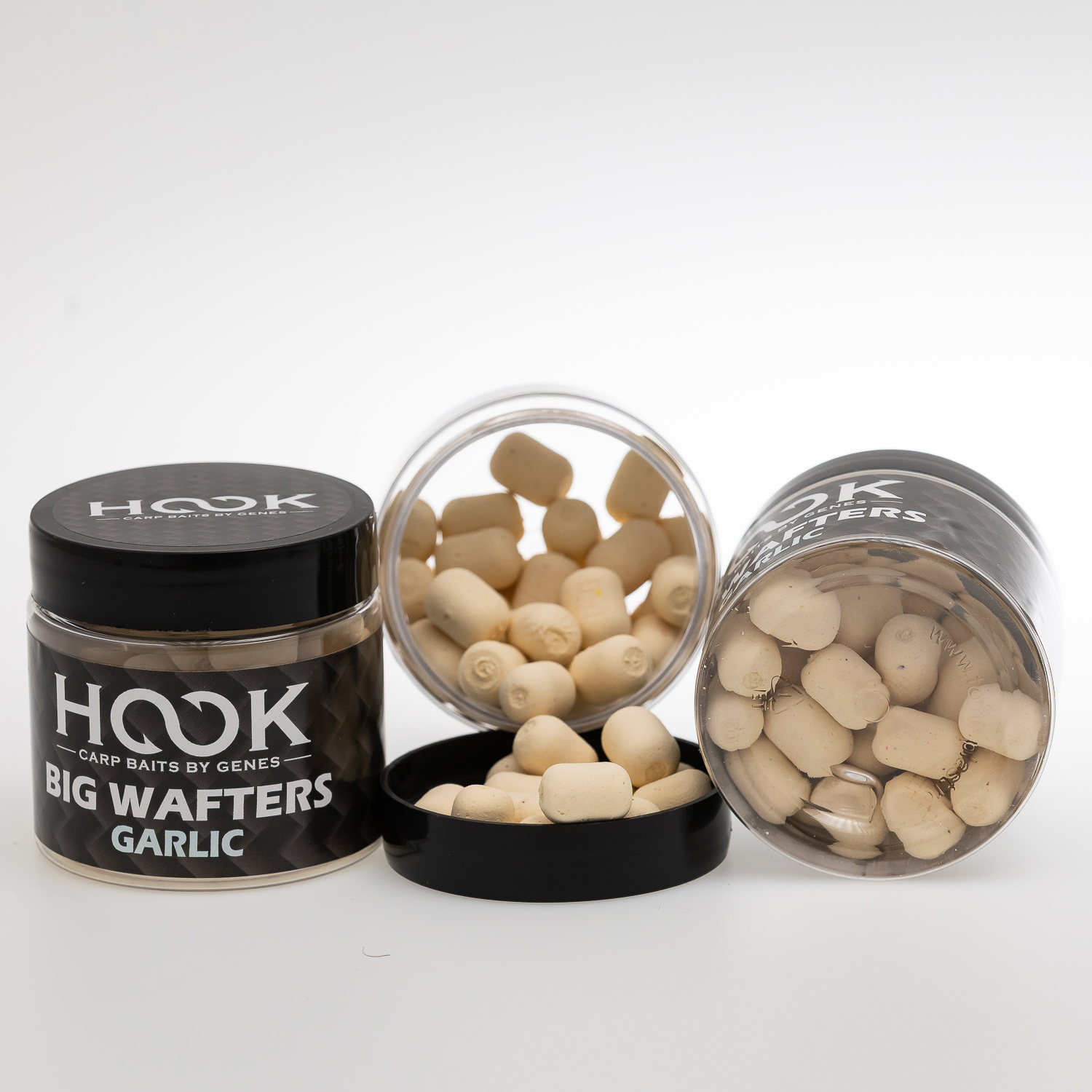 Dumbell Big Wafters Garlic 12/16mm (100ml) - Selecție Crap - Imagine 3