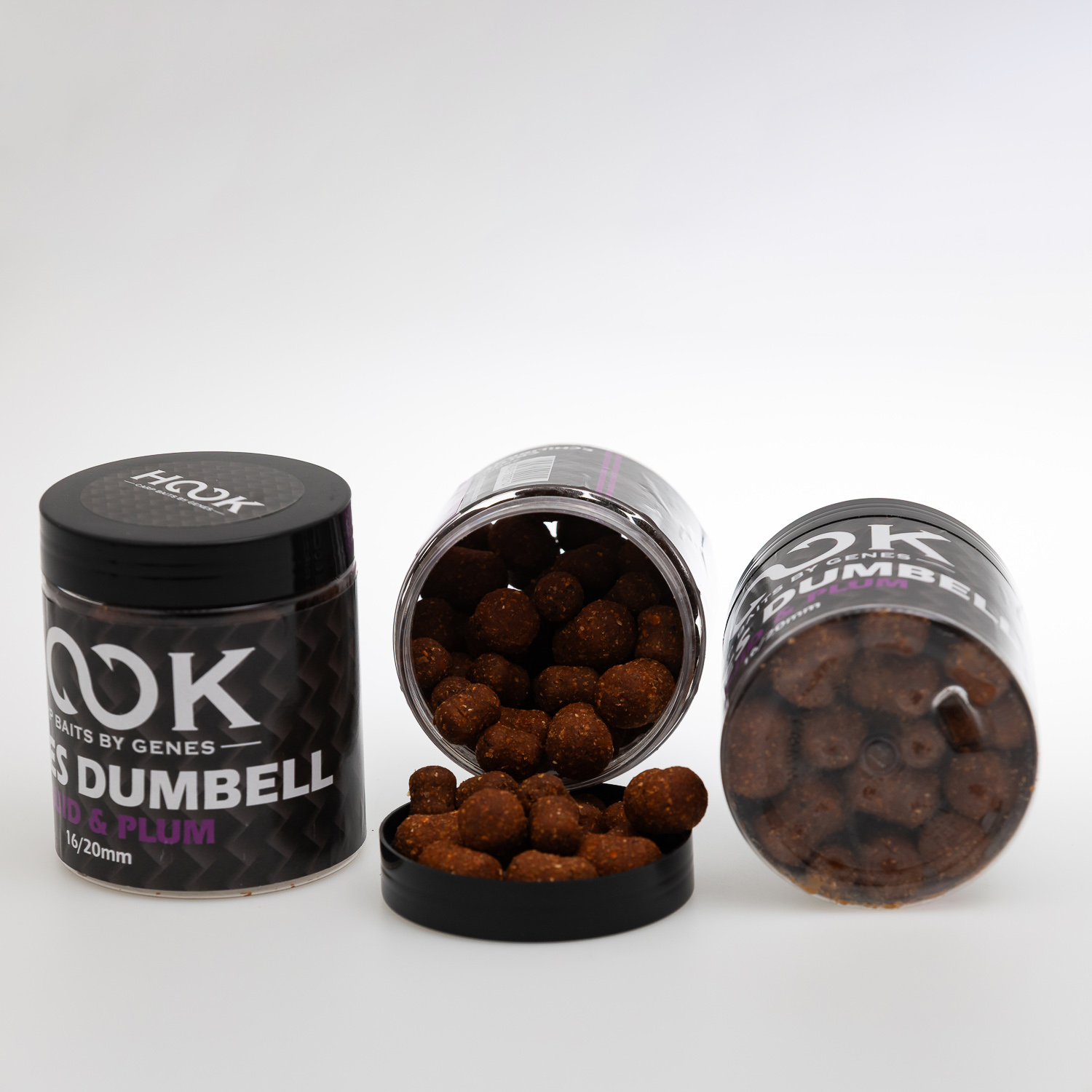 BOILIES DUMBELL FISHMEAL (CRITIC ECHILIBRAT) 16/20MM 250ML SQUID & PLUM - Imagine 3