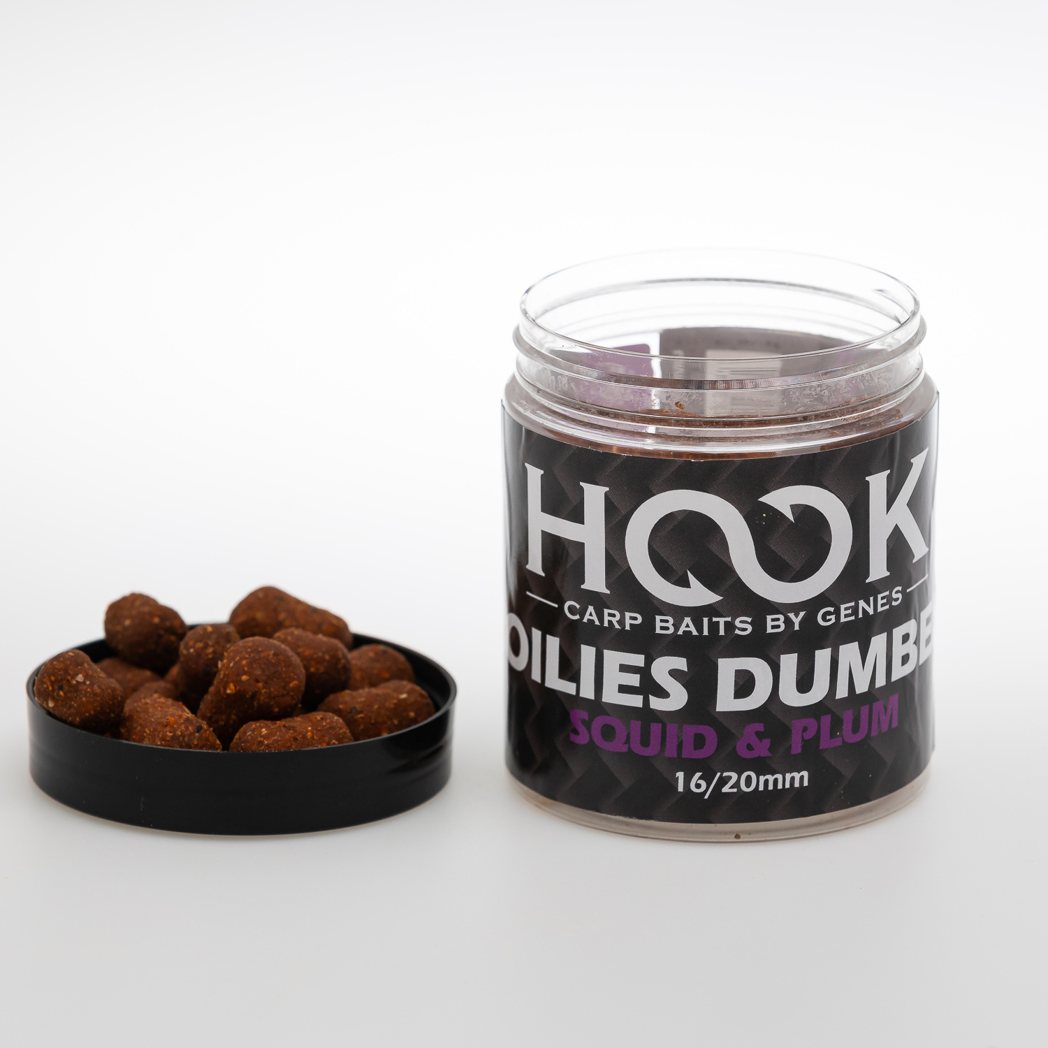 BOILIES DUMBELL FISHMEAL (CRITIC ECHILIBRAT) 16/20MM 250ML SQUID & PLUM