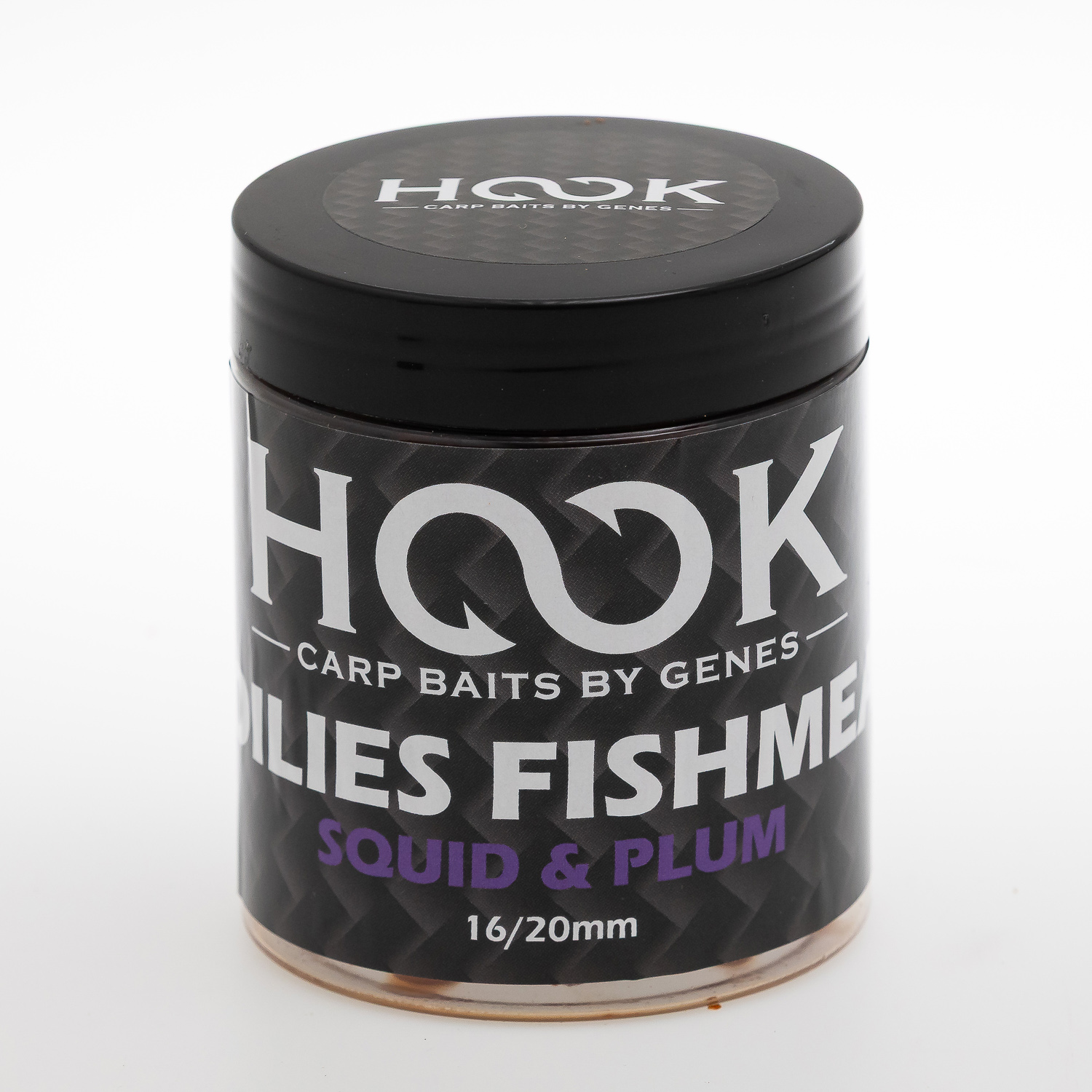 BOILIES DE CARLIG HARD FISHMEAL 16/20MM 250ML SQUID & PLUM - Imagine 2