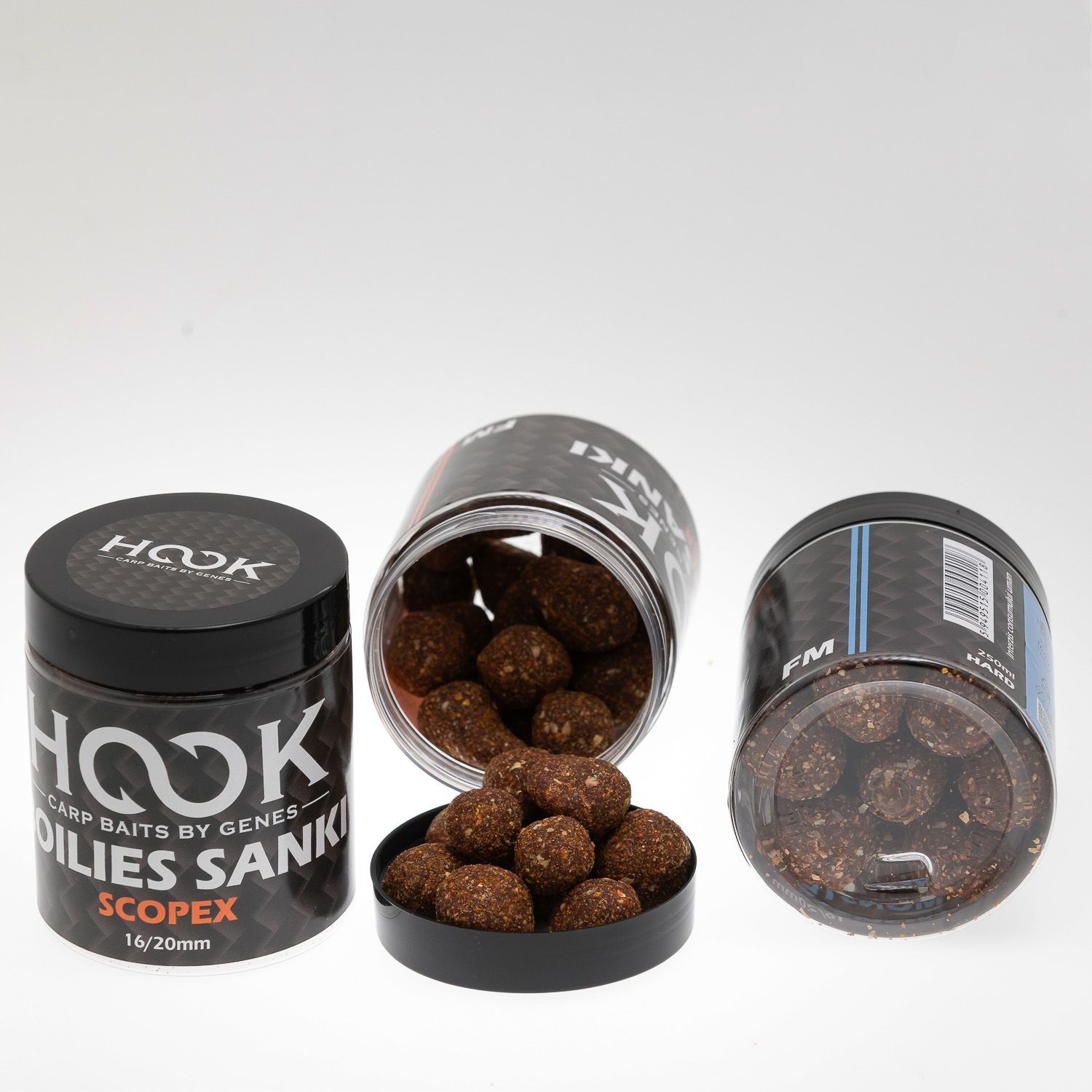 BOILIES DE CARLIG GLAZURAT - SANKY 250ML SCOPEX - Imagine 3