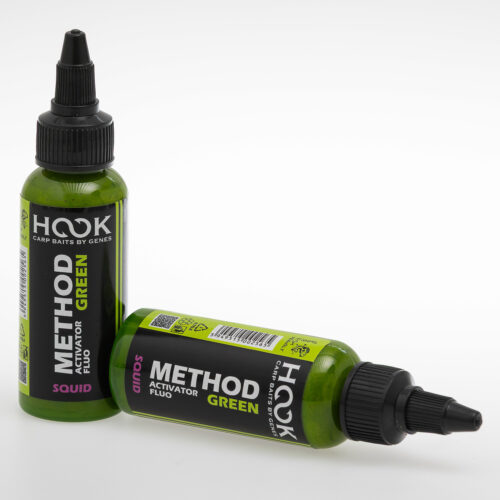 Method Activator Fluo Green Squid (50ml) - Nor Verde Crap