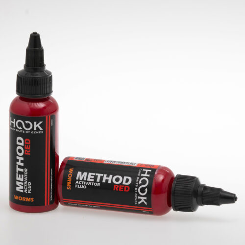 Method Activator Fluo Red Worms (Râme) 50ml - Nor Roșu