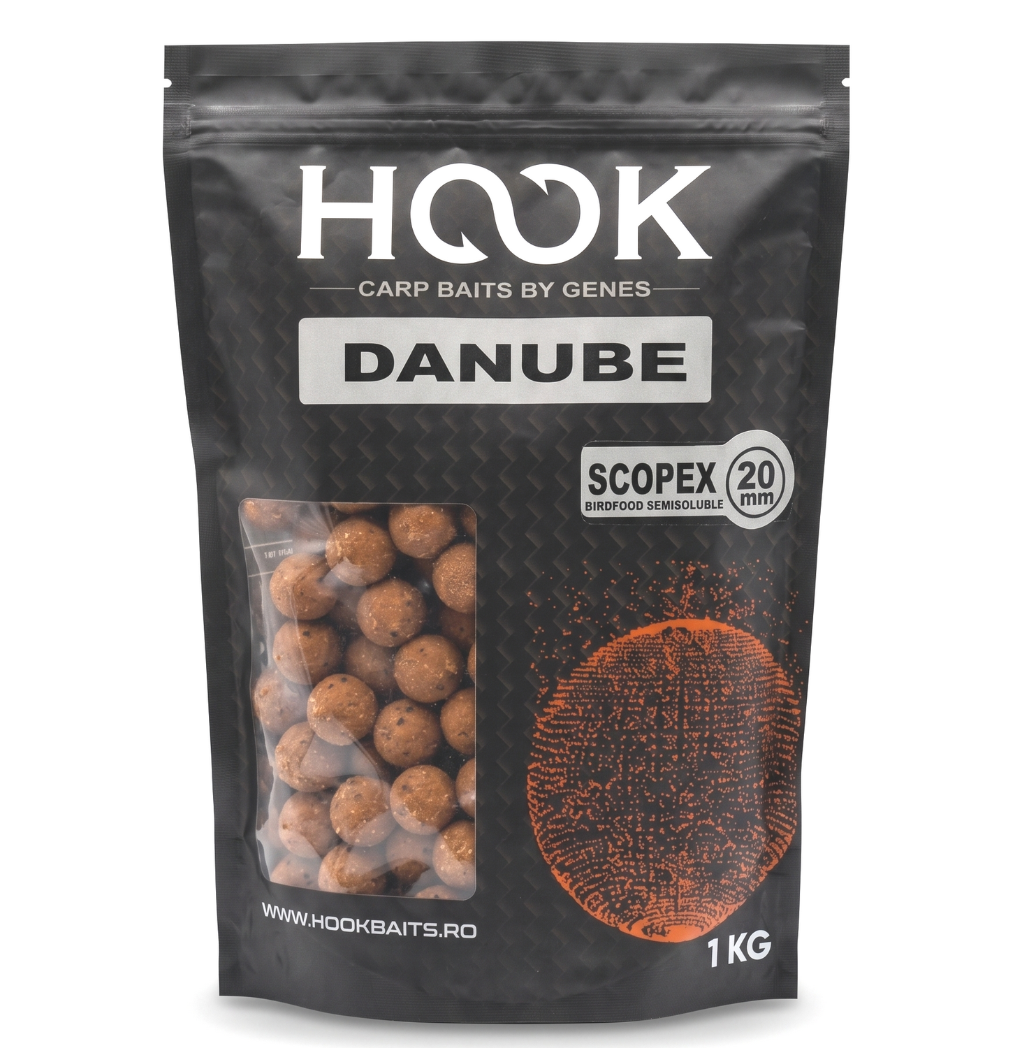 Boilies Semisolubil 20mm 1kg Scopex | Atracție Crap și Amur