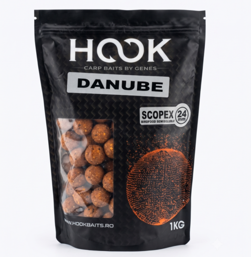 Boilies BirdFood Semisolubil 24mm 1kg Scopex | Selecție Crap și Amur