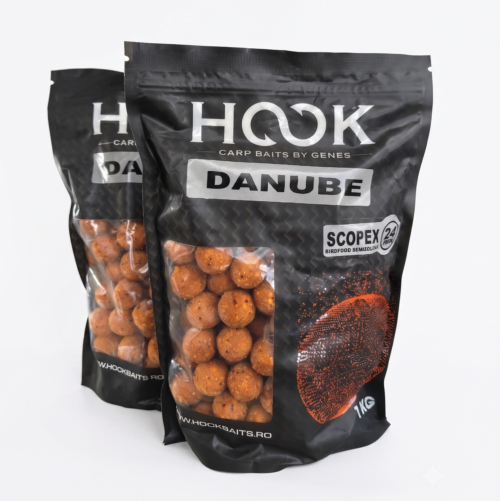 Boilies BirdFood Semisolubil 24mm 1kg Scopex | Selecție Crap și Amur