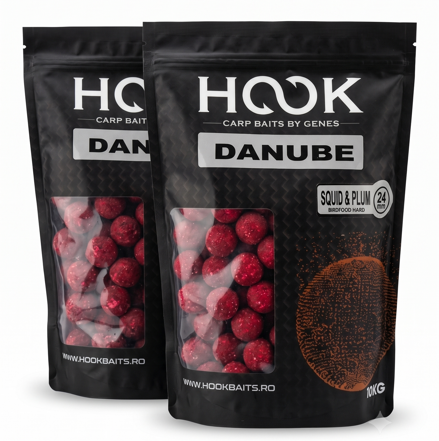 Boilies BirdFood Tare 24mm 1kg SquidPlum - Imagine 2
