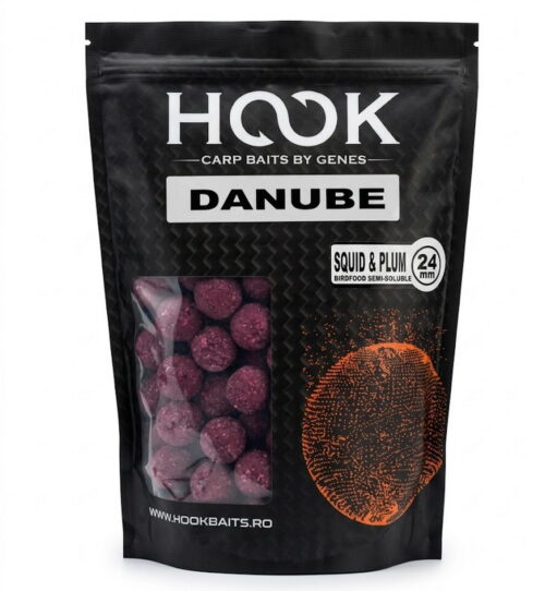 Boilies BirdFood Semisolubil 24mm 1kg SquidPlum | Selecție Crap