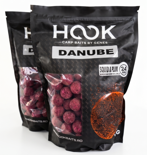 Boilies BirdFood Semisolubil 24mm 1kg SquidPlum | Selecție Crap