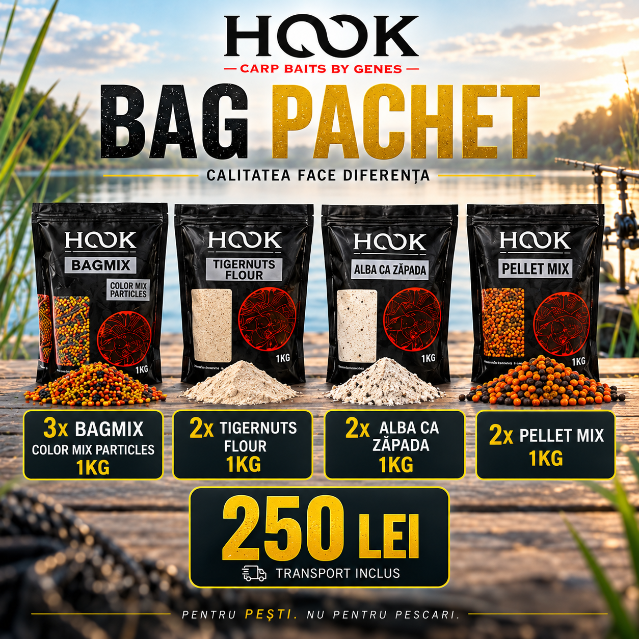 Bag Pachet HookBaits